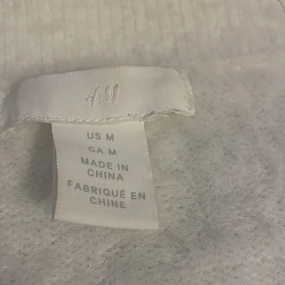 H&M Collared Fuzzy Sweater - Picture 3 of 6